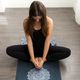 Yoga Design Lab kombinuotas jogos kilimėlis 3,5 mm tamsiai mėlynas Mandala Sapphire 5