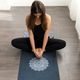 Yoga Design Lab kombinuotas jogos kelioninis kilimėlis 1,5 mm tamsiai mėlynas Mandala Sapphire 5