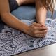 Yoga Design Lab kombinuotas jogos kelioninis kilimėlis 1,5 mm tamsiai mėlynas Mandala Sapphire 6