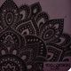 Yoga Design Lab begalybės jogos kilimėlis 5 mm violetinės spalvos Mandala Burgundy 10