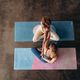 Yoga Design Lab kombinuotas jogos kilimėlis rožinis 5,5 mm Thar 8