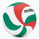 Tinklinio kamuolys Molten V4M4500-4 white/green/red dydis 4 2