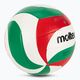 Tinklinio kamuolys Molten V5M2500-5 white/green/red dydis 5 2