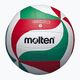 Tinklinio kamuolys Molten V4M1500 white/green/red dydis 4 4