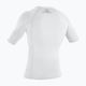 Vyriški plaukimo marškinėliai O'Neill Basic Skins Rash Guard white 2