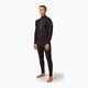 Vyriškas termoaktyvus džemperis Surfanic Bodyfit Zip Neck black 2