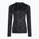 Moteriški termoaktyvūs marškinėliai ilgomis rankovėmis Surfanic Cozy Limited Edition Crew Neck black zebra 4
