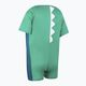 Speedo Croc Printed Float vaikiškas maudymosi kostiumėlis + liemenė žalia 6