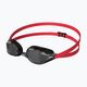 Speedo Fastskin Speedsocket 2 raudonos/juodos/šviesiai dūminės spalvos plaukimo akiniai 68-10896D628 6