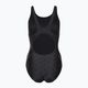 Speedo Boomstar Allover Muscleback moteriškas vientisas maudymosi kostiumėlis black-grey 68-122999023 2
