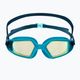 Speedo Hydropulse Mirror Junior tamsiai mėlynos/juodos įlankos/gelsvai auksinės spalvos plaukimo akiniai 68-12269D656 2
