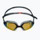 Speedo Aquapulse Pro Mirror oksid pilkos/juodos/apelsinų aukso spalvos plaukimo akiniai 68-12263F982 2