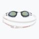 Speedo Fastskin Hyper Elite Mirror baltos/oksidinės pilkos/rožinio aukso spalvos plaukimo akiniai 68-12818F979 5
