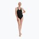 Speedo Eco Endurance+ Medalist moteriškas vientisas maudymosi kostiumėlis juodas 68-13471 6