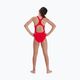 "Speedo Eco Endurance+ Medalist" raudonas vaikiškas vientisas maudymosi kostiumėlis 10
