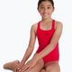 "Speedo Eco Endurance+ Medalist" raudonas vaikiškas vientisas maudymosi kostiumėlis 13