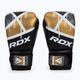 RDX BGR-F7 juodos/auksinės bokso pirštinės BGR-F7BGL