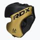 Bokso šalmas RDX L1 Mark Pro Cheek Boxing Training Head Guard golden 2