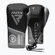 Bokso pirštinės RDX K1 Mark Pro Fight Boxing silver