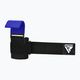 Svorių kilnojimo dirželiai su kabliukais RDX W5 Weight Lifting Hook Strap blue 4