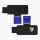 Svorių kilnojimo dirželiai su kabliukais RDX W5 Weight Lifting Hook Strap blue 5