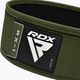 Svarmenų kilnojimo diržas RDX RX1 Weight Lifting Strap army green 4