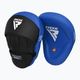 Treniruočių letenos RDX Apex Curved Training Boxing Pads blue 2