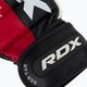 RDX T6 graplingo pirštinės juodai raudonos GGR-T6R 6