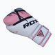 Moteriškos bokso pirštinės RDX BGR-F7 baltos ir rožinės spalvos BGR-F7P 9