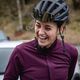 Moteriški dviračių marškinėliai ilgomis rankovėmis Endura Xtract Roubaix aubergine 11