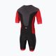 ZONE3 Aquaflo Fullzip vyriškas triatlono kostiumas juodas/raudonas TS20MAQPS101 2