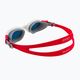 ZONE3 Venator-X Plaukimo akiniai sidabriniai/balti/raudoni SA21GOGVE108 4