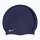Nike tamsiai mėlyna silikoninė plaukimo kepurė 93060-440