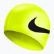 Nike Big Swoosh geltona plaukimo kepuraitė NESS8163-163