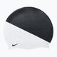 Nike Jdi plaukimo kepurė su šūkiu juodai balta NESS9164-001 2