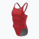 Nike Hydrastrong Solid Fastback moteriškas vientisas maudymosi kostiumėlis raudonas NESSA001-614 5