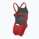 Nike Hydrastrong Solid Fastback moteriškas vientisas maudymosi kostiumėlis raudonas NESSA001-614 6