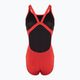 Nike Hydrastrong Solid Fastback moteriškas vientisas maudymosi kostiumėlis raudonas NESSA001-614 2