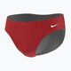 Vyriškos maudymosi kelnaitės Nike Hydrastrong Solid Brief raudonos spalvos NESSA004-614 5