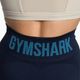 Moteriški "Gymshark Flex" dviračių treniruočių šortai tamsiai mėlyni 5