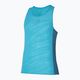 Vyriškas bėgimo marškinėlis Mizuno Aero Tank maui blue