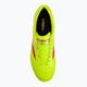 Vyriški futbolo batai Mizuno Morelia Sala Elite TF safety yellow/fiery coral 2/galaxy silver 7