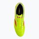 Vyriški futbolo batai Mizuno Morelia II Elite MD safety yellow/fiery coral 2/galaxy silver 6