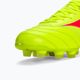 Vyriški futbolo batai Mizuno Morelia II Pro MD safety yellow/fiery coral 2/galaxy silver 8