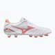 Vyriški futbolo batai Mizuno Morelia Neo IV Pro MD white/ radiant red/ hot coral 2