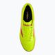 Vyriški futbolo batai Mizuno Morelia Sala Elite IN safety yellow/fiery coral 2/galaxy silver 7