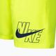 Nike Logo Solid Lap geltonos spalvos vaikiški maudymosi šortai NESSA771-737 3