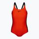 Vaikiškas vientisas maudymosi kostiumėlis Nike Logo Tape red NESSB758