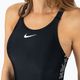 Moteriškas vientisas maudymosi kostiumėlis Nike Logo Tape Fastback black NESSB130-001 4