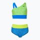 Vaikiškas dviejų dalių maudymosi kostiumėlis Nike Water Dots Asymmetrical blue NESSC725-458